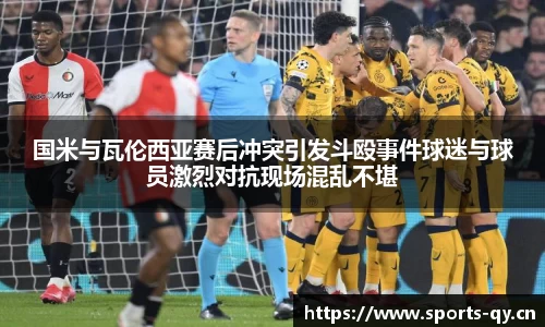 国米与瓦伦西亚赛后冲突引发斗殴事件球迷与球员激烈对抗现场混乱不堪